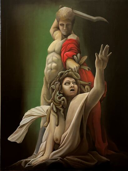 Perseo e Medusa - a Paint Artowrk by alessandro grossi